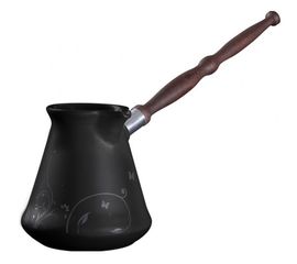 Керамическая турка с декором Ibriks, 500 мл, черная, Ceraflame, фото 1