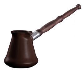 Керамическая турка Ibriks, 240 мл, цвет шоколад, Ceraflame, фото 1