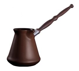 Керамическая турка Ibriks, 500 мл, цвет шоколад, Ceraflame, фото 1