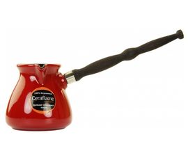 Керамическая турка Ibriks NEW, 350 мл, красная, Ceraflame, фото 1