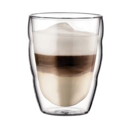 Набор термобокалов Pilatus, 2 шт., 250 мл, прозрачные, стекло, Bodum, фото 1