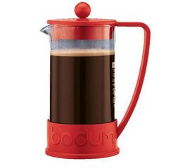 Френч-пресс Brazil, 1 л, красный, стекло/пластик, Bodum, фото 1