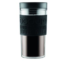 Кружка дорожная Travel, 350 мл, черная, пластик, Bodum, фото 1