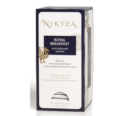 Чай черный Royal Breakfast (Королевский Завтрак), 25 пак., Niktea, фото 1