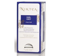 Чай черный Earl Grey (Эрл Грей), 25 пак., Niktea, фото 1