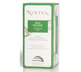 Чай Milk Oolong (Молочный Улун), 25 пак., Niktea, фото 1