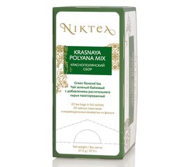 Чай зеленый Krasnaya Polyana Mix (Краснополянский Сбор), 25 пак., Niktea, фото 1