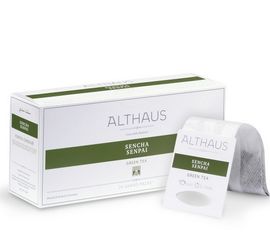 Чай зеленый для чайника Sencha Senpai (Сенча Сенпай), 20 пак., Grand Packs, Althaus, фото 1