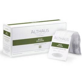 Чай зеленый для чайника Milk Oolong (Молочный Улун), 20 пак., Grand Packs, Althaus, фото 1