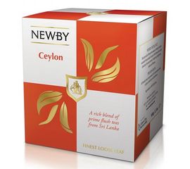 Чай черный Цейлон, картонная упаковка 100 г, Newby, фото 1