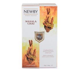 Чай черный Масала чай, 25 пакетиков, Newby, фото 1