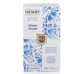 Чай черный Зимняя мечта, 25 пакетиков, Newby, фото 1