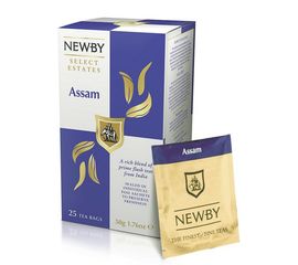 Чай черный Assam, 25 пакетиков, Newby, фото 1