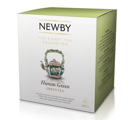 Чай зеленый Hunan Green, 15 пирамидок, Newby, фото 1