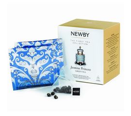 Чай зеленый с жасмином Jasmine Princess, 15 пирамидок, Newby, фото 1