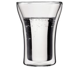 Набор термобокалов Assam, 2 шт., 250 мл, прозрачные, стекло, Bodum, фото 1