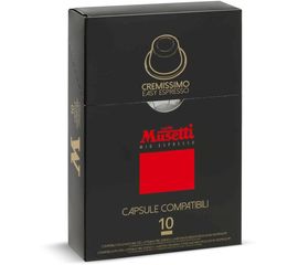 Кофе в капсулах Cremissimo, 10 шт., 50 г, Musetti, фото 1