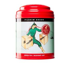 Чай зеленый Pilgrim Green / Пилигрим, листовой, банка 100 г, Julius Meinl, фото 1