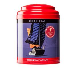 Чай улун Seven Seas / Семь морей, листовой, банка 50 г, Julius Meinl, фото 1