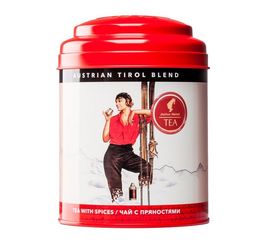 Чай черный с пряностями Tirol Austrian Blend / Тирольский бленд, листовой, банка 100 г, Julius Meinl, фото 1