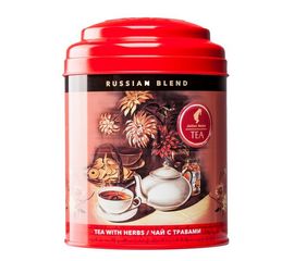 Чай с травами Russian Blend / Русский бленд, листовой, банка 100 г, Julius Meinl, фото 1