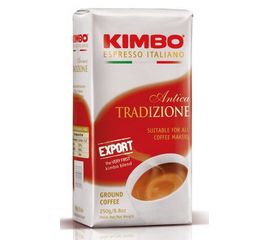 Кофе молотый Antica Export, 250 г, вак.уп., KIMBO, фото 1
