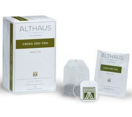 Чай зеленый China Zhu Cha (Китайский Жу Ча), 20 пак., Althaus, фото 1