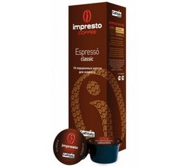 Кофе в капсулах Espresso Classic, 10 шт., Impresto, фото 1
