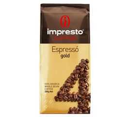 Кофе в зернах Espresso Gold, 200 г, Impresto, фото 1