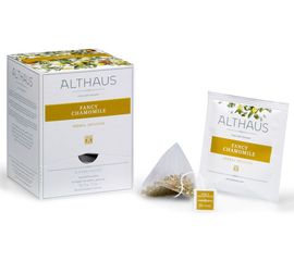 Чай травяной Fancy Chamomile (Благородная Ромашка), 15 пирамидок, Pyra-Pack, Althaus, фото 1