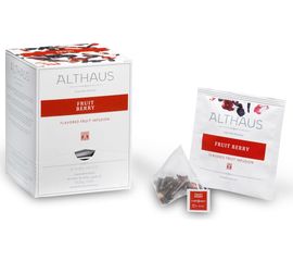 Чай фруктовый Fruit Berry (Фрут Берри), 15 пирамидок, Pyra-Pack, Althaus, фото 1