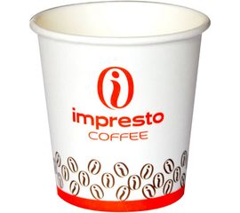 Стакан бумажный одноразовый, 100 мл, Impresto, фото 1