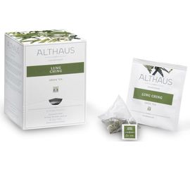 Чай зеленый Lung Ching (Лунг Чинг), 15 пирамидок, Althaus, фото 1