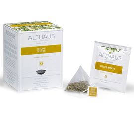 Чай травяной Milde Minze (Нежная Мята), 15 пирамидок, Pyra-Pack, Althaus, фото 1