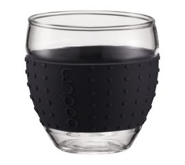 Набор стаканов Pavina, 2 шт., 350 мл, черные, стекло, Bodum, фото 1