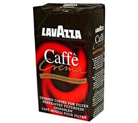 Молотый кофе Caffe Crema, 250 г, Lavazza, фото 1