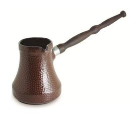 Керамическая турка Ibriks Hammered, 350 мл, шоколад, Ceraflame, фото 1