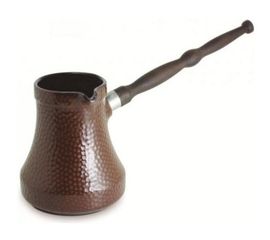 Керамическая турка Ibriks Hammered, 500 мл, шоколад, Ceraflame, фото 1