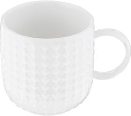 Кружка Sapphire, 350 мл, белая, фарфор, Walmer, фото 1