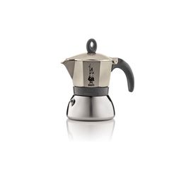 Гейзерная кофеварка MOKA INDUZIONE на 3 чашки 150 мл, цвет светлое золото, Bialetti, фото 1