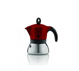 Гейзерная кофеварка MOKA INDUZIONE на 6 чашек 300 мл, красная, Bialetti, фото 1