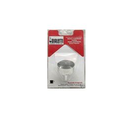 Фильтр-воронка для гейзерных кофеварок Bialetti на 6 чашек из алюминия, в блистерной упаковке, Bialetti, фото 1