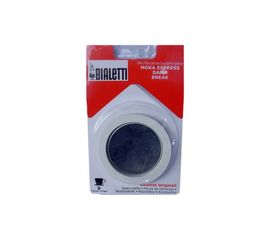 Набор для гейзерных кофеварок Bialetti на 12 чашек: 3 уплотнения + сито 0109746/UP, Bialetti, фото 1