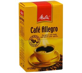 Кофе молотый жареный Allegro, 250 г, Melitta, фото 1