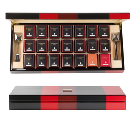 Подарочный набор Баядера «Bayadère»: 21 баночка чая по 15, 25 и 30 г + 2 ситечка, Dammann, фото 1