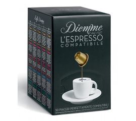 Кофе в капсулах L`espresso Corpo, 50 капсул (для Nespresso), Diemme, фото 1