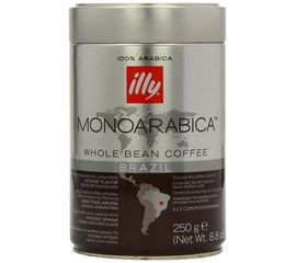 Кофе в зернах МОНОАРАБИКА - Бразилия, 250 г, Illy, фото 1