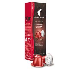 Кофе в капсулах ЭСПРЕССО КРЕМА системы NESPRESSO, 10 шт. по 5,3 г, Julius Meinl, фото 1