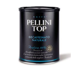 Кофе молотый DECAFFEINATO, 100% Арабика, 250 г, Pellini, фото 1