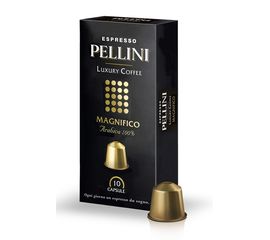 Кофе в капсулах MAGNIFICO, NESPRESSO, 100% Арабика, 10 шт., Pellini, фото 1